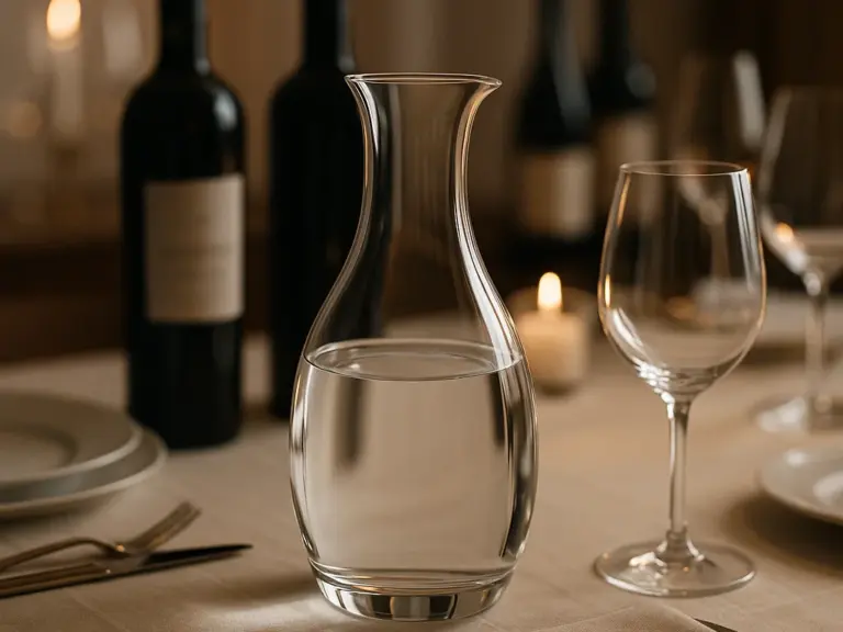 Praktische Anleitung für Gastgeber: Wann 1 l Fassungsvermögen ideal ist, passende Anlässe, Karaffenformen und Pflegehinweise.